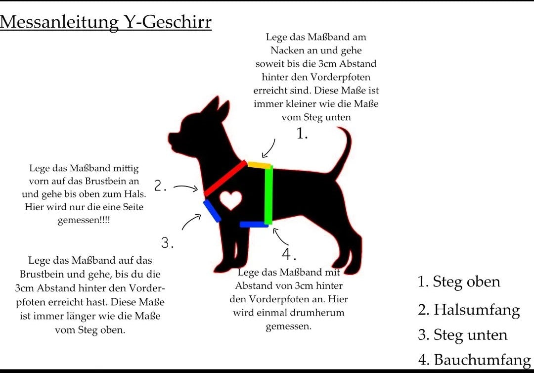 Boho Y-Geschirr caramell,dunkelbraun,weiß