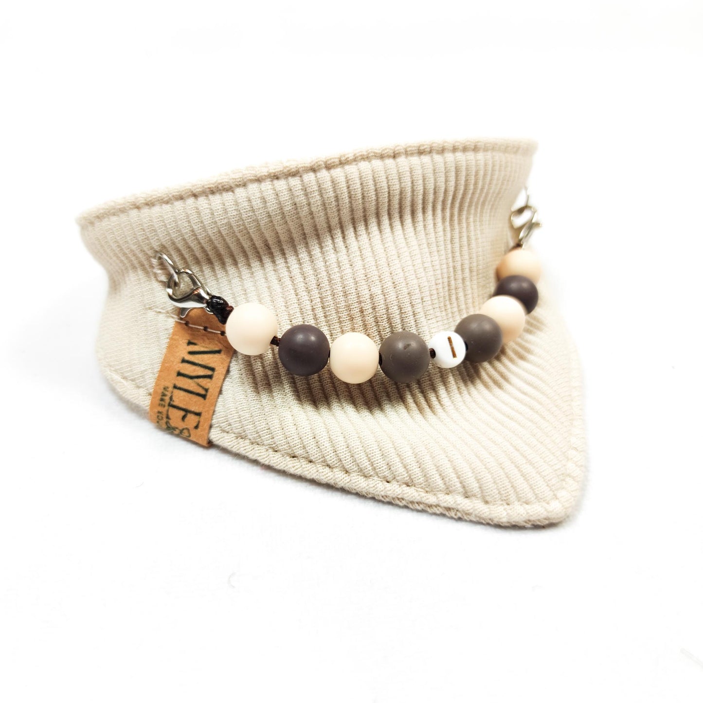Halstuch Cord Uni beige